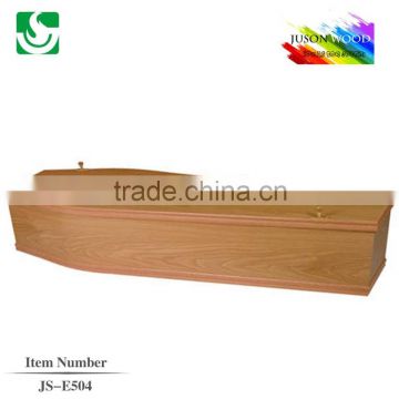 Hot selling classical cheap wooden coffin
