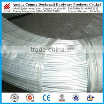 3.0*2.4mm Hot Dipped Galvanized 1000m/coil Oval Steel Wire