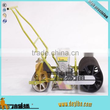 widely used hand push vegetable planter for seeding 4 rows