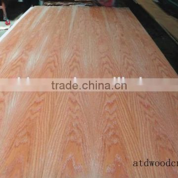 Natural red oak plywood for decoration
