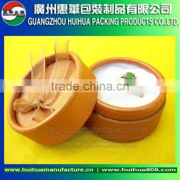 Round Cardboard empty gift boxes ring box wedding box