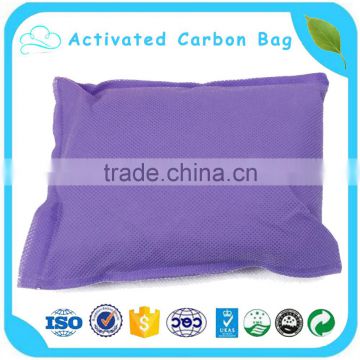 400g Car Bamboo Charcoal Bag, Deodorizer Bag For Air Fresh Active Carbon Bag