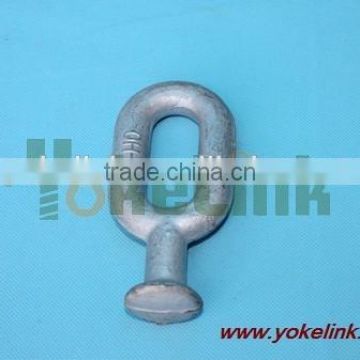 Hot dip galvanized QH type Ball Eye for link fitting