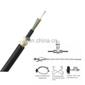 Manufacturer ADSS fiber optical cable with related fittings/accessories for pole/tower