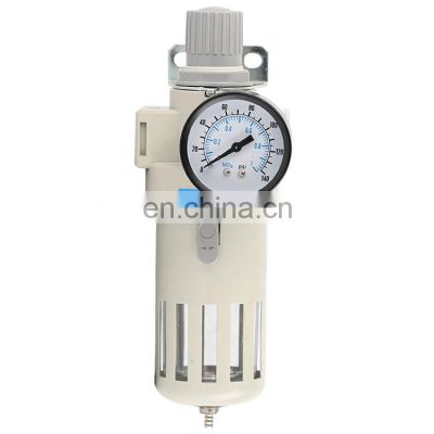 Compressed BFR3000 G3/8 Air Source Treatment Different Pressure Drain Pneumatic Air Filter Regulator With Gauge