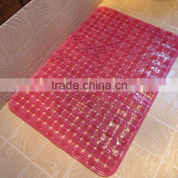 Large plastic bathroom floor mats