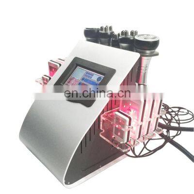 2022 Hot sell Vacuum 40K RF Cavitation rf body slimming Ultrasound 6 in 1 weight loss lipolaser body Slimming machine