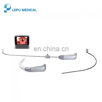 3.5 inch Touch Screen reusable video laryngoscope