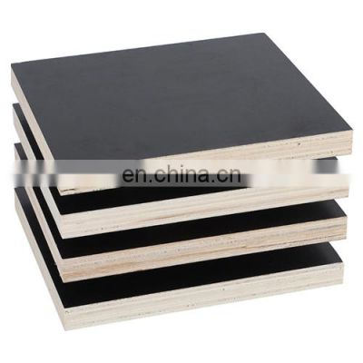 1220x2440mm 18mm Black Film Faced Plywood Marine Construction Formwork Phenolic board