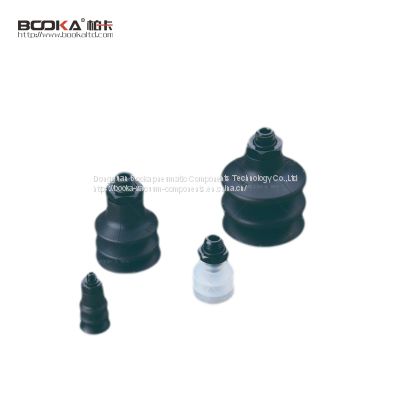 2.5 Bellows NBR Vaccum Suction Cup Vacuum Sucker Vacuum System Accessories  with Connector and Spring Plungers