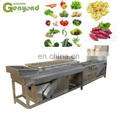 Frozen vegetable production line/green peas quick freezing processing equipment/vegetable processing machine