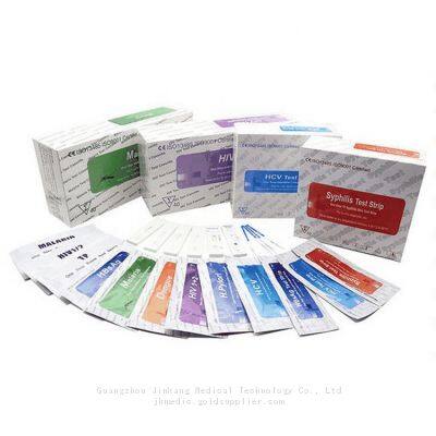 Typhoide fast test kit, HIV fast test kit, Chlamyadia fast test kit, Syphilis fast test kit