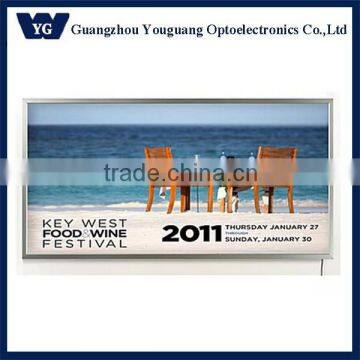 China factory make advertising slim light box panel sign/illuminated advertising signs