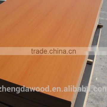 White Laminated Melamine Coated MDF Boards For Different Furniture Usages