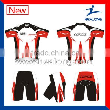 High Quality Custom Breathable Cycling Bike Jersey Uniform Design