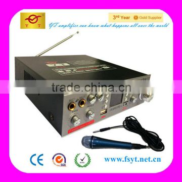 Pa system mixer mini amplifier YT-K36 with USB/TF/Karaoke