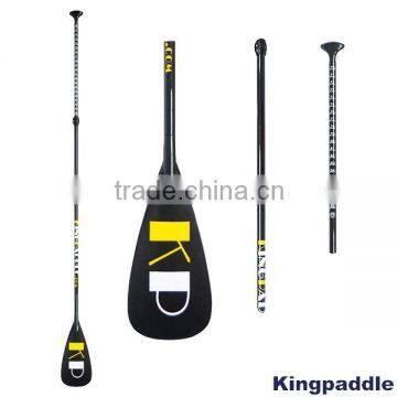 3 piece full carbon sup paddle adjustable