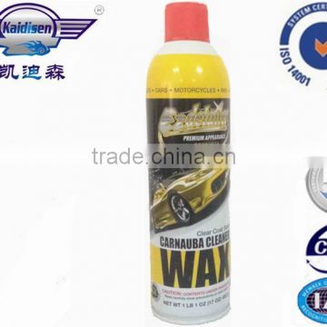 car spray carnauba wax