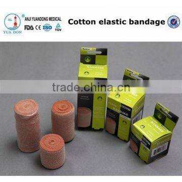 YD60616 Mixed cotton elastic bandage FDA & CE & ISO