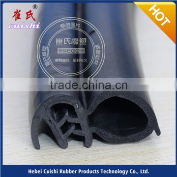 customized epdm rubber extrusion with metal insert