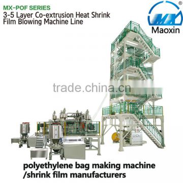 China polyethylene bag making machine/shrink film manufacturers for sale