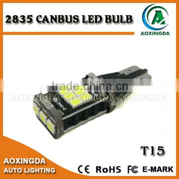 T15 15W CANBUS LED reverse parking light bulb