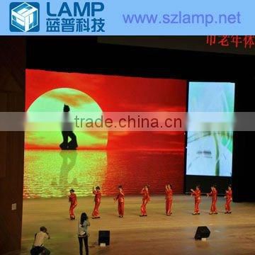 Lamp P9mm outdoor rental curtain display for events or concerts