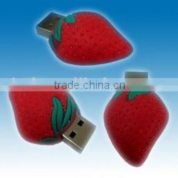 strawberry fruit usb flash drives 8GB-16GB