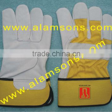 High Quality Industrial Leather Gloves