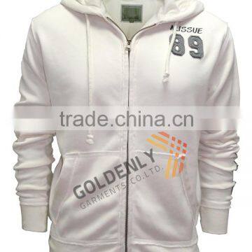 high quality Custom men's T/C fleece jacket hot sale in2015