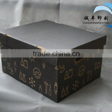 luxury hard paper shoe box