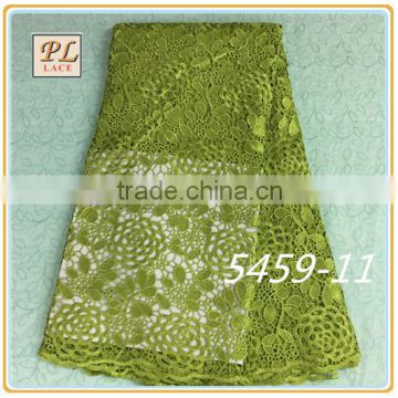 2016 best selling 100% polyester textile embroidery fabric latest dress design