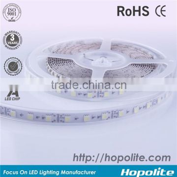 SMD5050 4 in 1 RGB+white led flexible strip lights with 3 years warranty