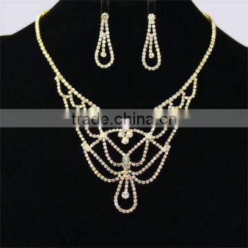 Mother of the bride groom necklace jewerly set KSHLXL-56