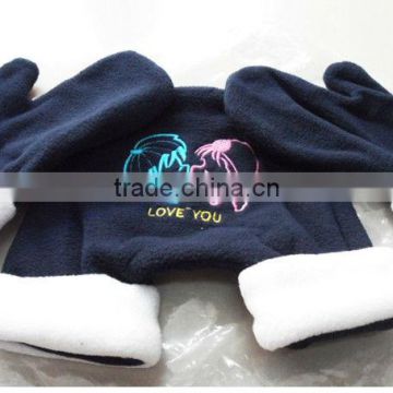 promotion couples winter fleece glove,promotion gloves wholesale