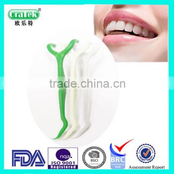 Y shape dental floss pick dental floss flosser for oral care