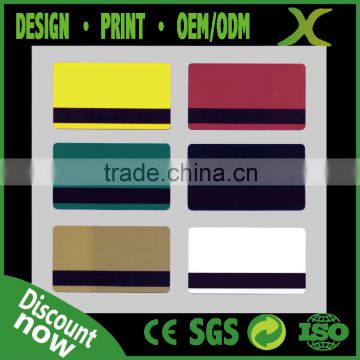 Free Design~~!! Best PVC Material PVC Discounted card/ pvc card with magnetic stripe