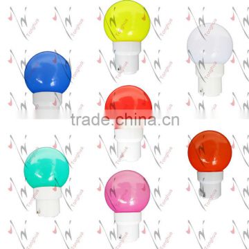 B22 1W LED G45 color light bulbs IP45/IP65 CE&ROHS