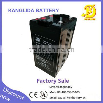 2v 500amp storage lead acid battery 2v 500ah solar battery