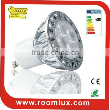 high power 5w GU10 LED spotlight with aluminum housing