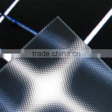 textured solar panel glass solar panel low iron tempered glass