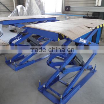 3 ton mechanical scissor lift for sale with pneumatic lock