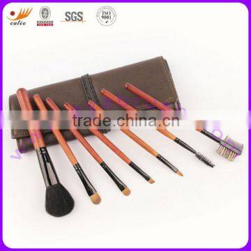 7 pcs Travel Makeup brush kit pouch