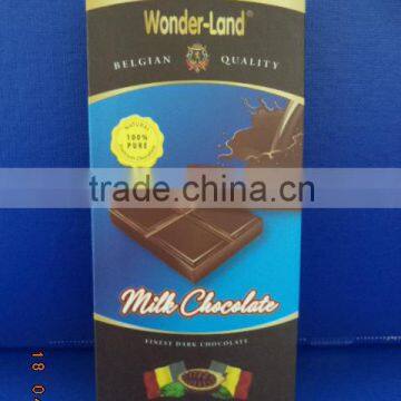 OEM Serviced Accepted Belgium Quality Dark Chocolate 100g FMCG products