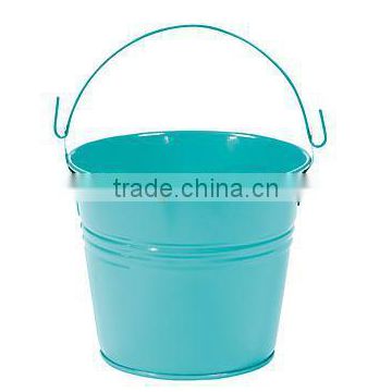 Mini Metal Buckets/Pails With Handle For Flowers