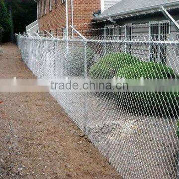 chain link fence 4"