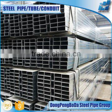 pre galvanized 20*30*1.0mm GP steel pipe hollow section