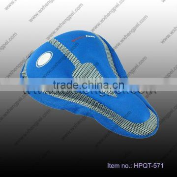 Gel bicycle saddle cover