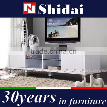 modern design wood tv stand, lcd tv stand design, mdf lcd plasma tv stand E-124