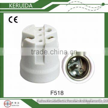 Porcelain/Ceramic Lampholder F518 E26/E27